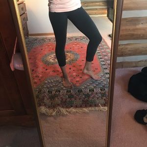 Lululemon black 3/4 leggings